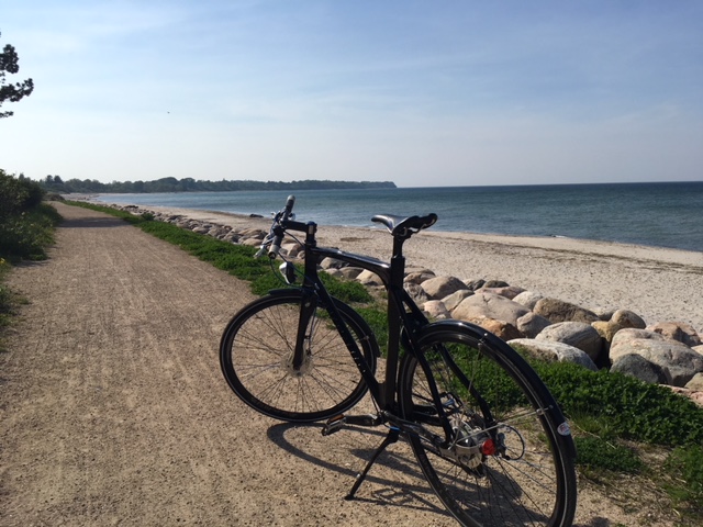 Cykelstien til Hornbæk havn 2018